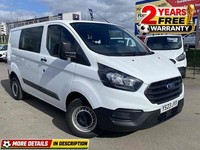 2023 Ford Transit Custom 2.0 300 EcoBlue Leader Crew Van Double Cab 5dr Diesel M
