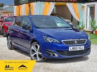 2016 Peugeot 308 1.2 PureTech 130 GT Line 5dr HATCHBACK PETROL Manual