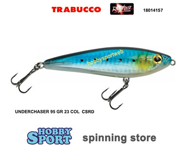 UNDERCHASER 95 COLORE CSRD BLUE SILVER ARTIFICIALE SINKING 23 GR SPINNING MARE