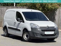 2016 Citroen Berlingo BlueHDi 625 LX Panel Van Diesel Automatic