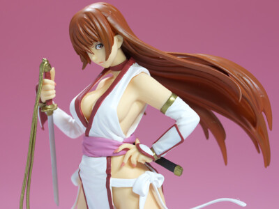 Dead or Alive : KASUMI figure special feat Shunya Yamashita doa 2p white