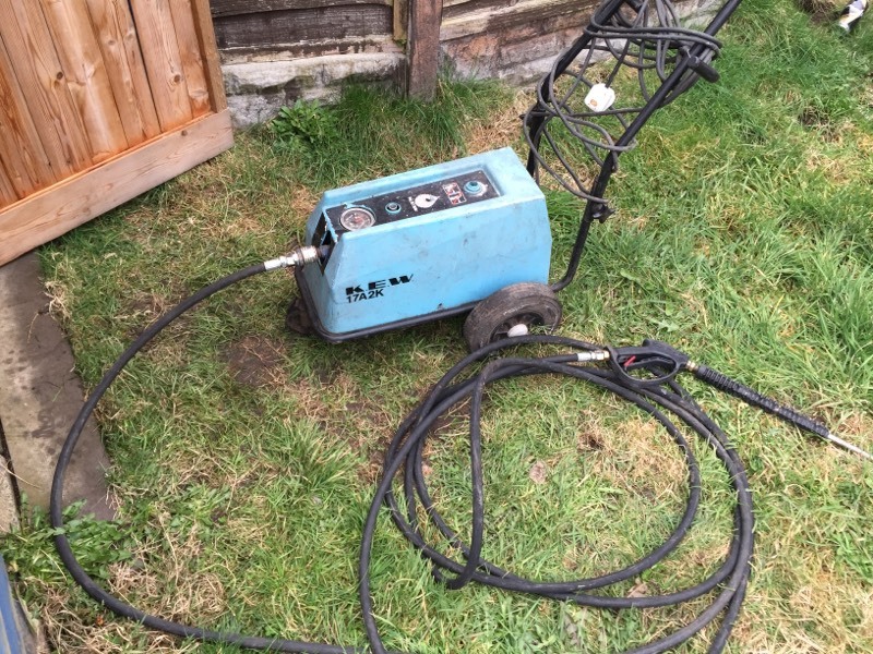 Kew 17a2k industrial jet wash pressure washer ideal hand car wash patio
