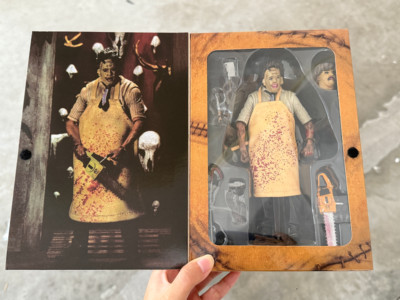 NECA Ultimate Texas Chainsaw Massacre Leatherface 7'' Horror Action Figure Boxed
