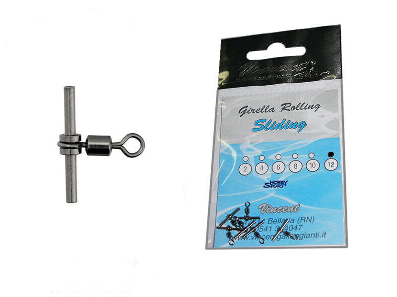 2 CONF. GIRELLA T ROLLING SLIDING 246 VINCENT SIZE 12 TEST 20kg BOLENTINO 6 PZ