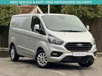 2022 Ford Transit Custom 280 EcoBlue Limited Panel Van Diesel Manual
