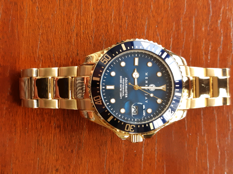Henry Jay Aquamaster dive watch in Norwich, Norfolk Gumtree