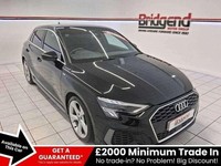 2021 Audi A3 1.5 TFSI 35 S line Sportback 5dr Medium Car Petrol Automatic