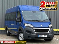 2017 Peugeot Boxer BlueHDi 440 2.0 4dr Minibus (9-17 Seats) Manual Diesel Minibu