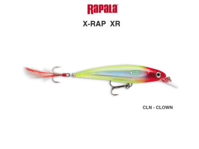 RAPALA XRAP XR-12 COLORE CLN CLOWN 22 GR - 12 CM  SPINNING SPIGOLA MARE LAGO