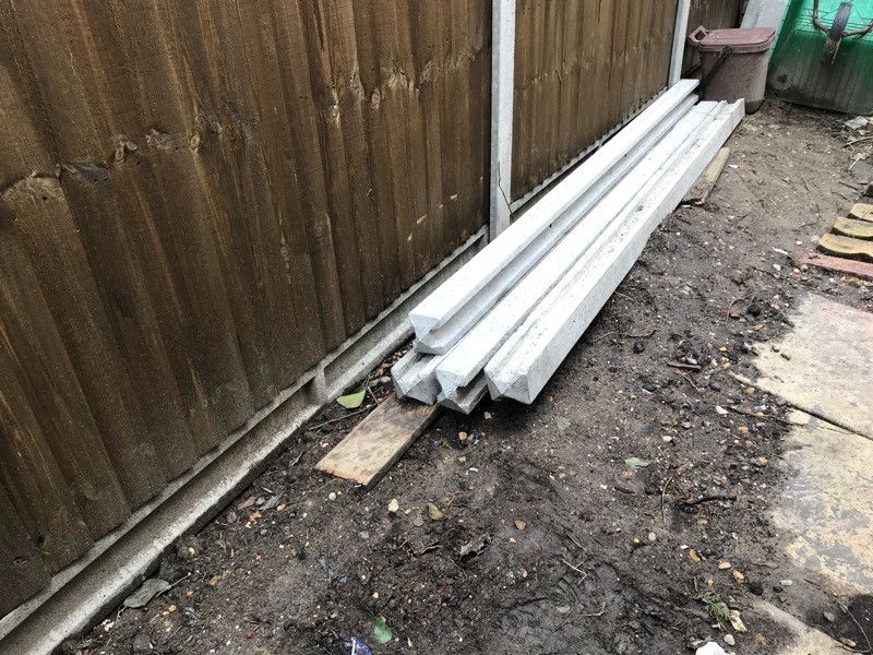 Concrete fence post and gravel boards in West End, Hampshire Gumtree