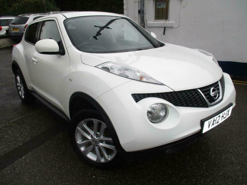 2012 NISSAN JUKE ACENTA SPORT DCI IN WHITE HATCHBACK DIESEL in