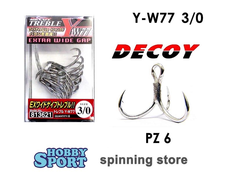 ANCORETTE DECOY SERIE Y F33 B SIZE 10 ROUND BEND CONF 8 PZ SPINNING TROTA