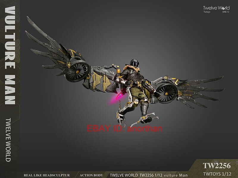TWTOYS 1/12 Vultrue man ヴァルチャー マン TW2256 TWTOYS TW2256 1/12 Sky Scavenger Vulture Man 6