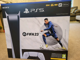 Sony PlayStation 5 Digital Edition Console (PS5) with Fifa 23 