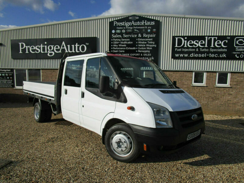 2008 Ford Transit 2.4TDCi Duratorq 350L 140 BHP CREW CAB 6 SEATER PICK