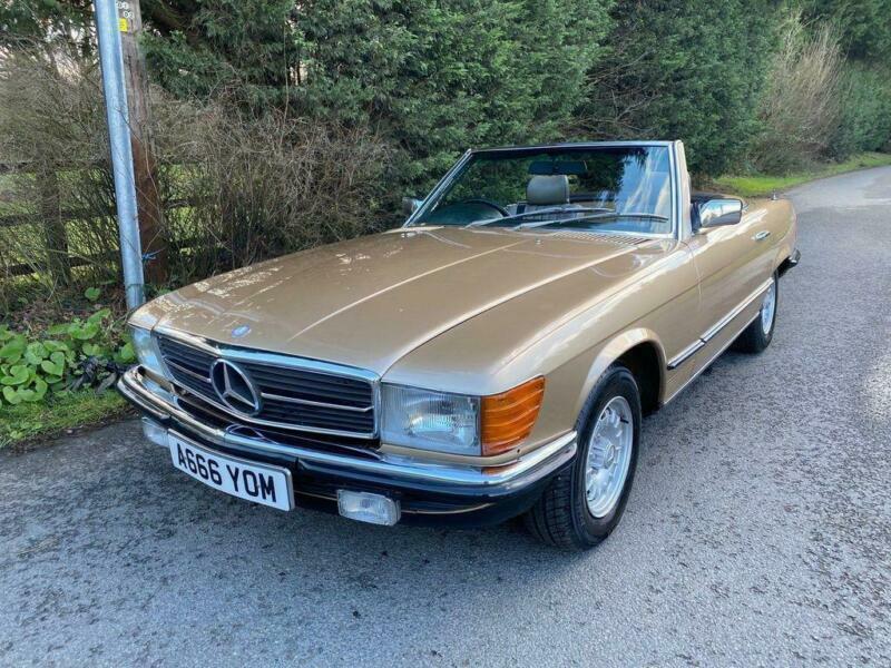 1984 Mercedes Benz SL 280SL ROADSTER AUTOMATIC CONVERTIBLE CLASSIC CAR