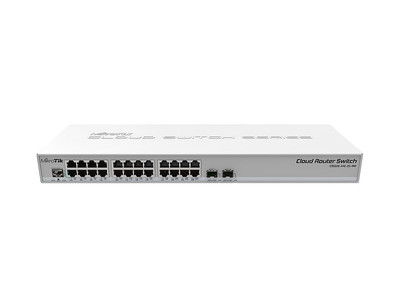 Mikrotik CRS326-24G-2S+RM Cloud Router Switch Rack 24 Gigabit Ethernet Ports 2