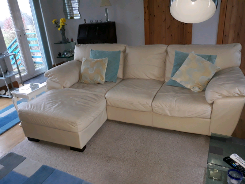 Leather Corner Sofa in Newton Stewart, Dumfries and Galloway Gumtree