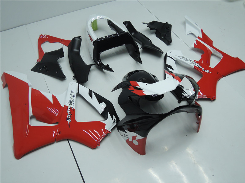 Verkleidungsset Für Honda CBR900RR 929 (2000–2001) – In Rot-schwarzer Flammenoptik Aus ABS
