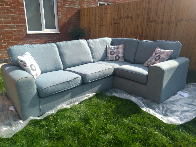 blue corner sofa in Grantham, Lincolnshire Gumtree