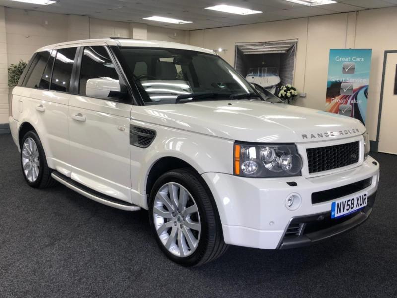 2008 LAND ROVER RANGE ROVER SPORT TDV8 SPORT HST AUTOBIOGRAPHY + CREAM LEATHER + in Vale of