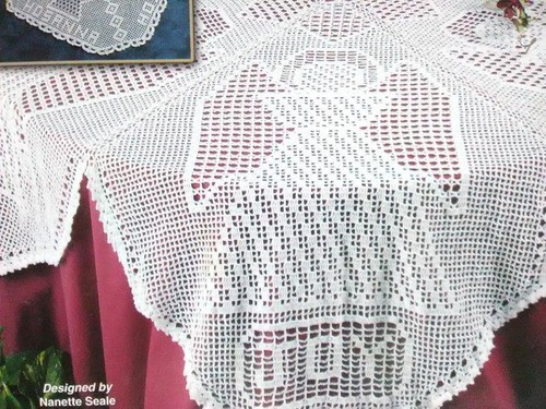 1996 Annie's Attic Crochet - Treasures From Heaven - designer Nanette Seale