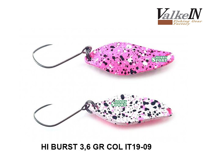 VALKEIN SPOON HI BURST 3,6 GR  ITALIAN COLOR IT19-09 JAPAN TROUT AREA SPIN