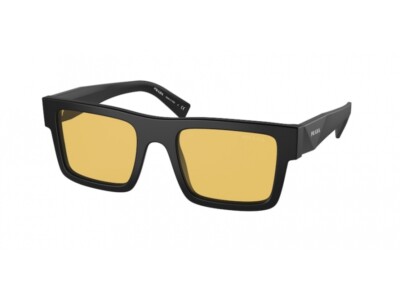 Pre-owned Prada Brand  Sunglasses Pr 19ws 1bo0b7 Black Yellow Man