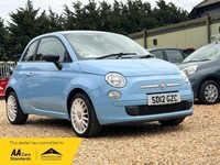 2012 Fiat 500 1.2 Pop 3dr [Start Stop] HATCHBACK PETROL Manual