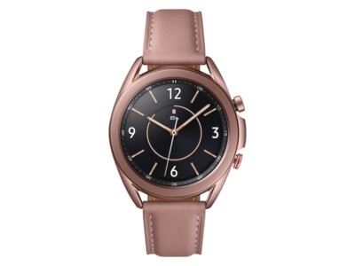 SAMSUNG SM-R850NZDAXAR Galaxy Watch3 Smartwatch 41mm Stainless BT Mystic Bronze