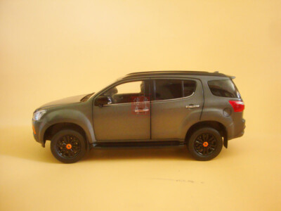 1/18 NEW ISUZU MU-X SUV X-POWER diecast model GRAY COLOR | eBay