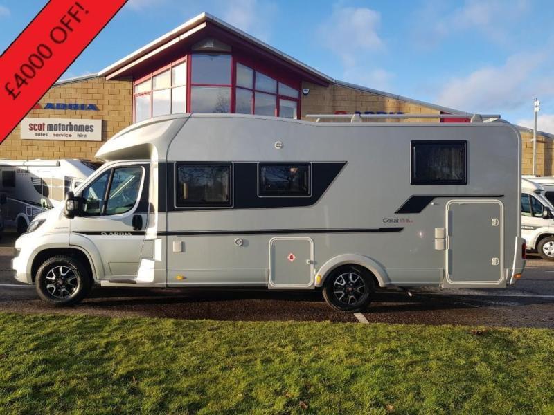 Adria Coral Supreme 670 SC 3 Berth Motorhome for sale in Perth, Perth