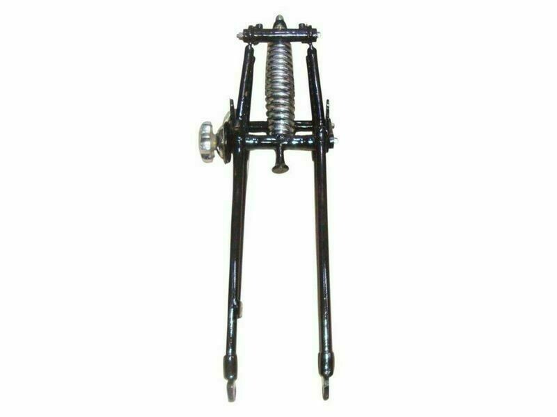 BSA M20 M21 500cc Front Girder Fork Springer Chrome Black painted 