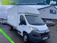 2018 Citroen Relay 2.0 BlueHDi 35 L3 Chassis Cab Luton with Tail Lift Chassis Ca