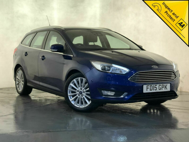 2015 FORD FOCUS TITANIUM X TDCI SAT NAV REVERSING CAMERA 1 OWNER SVC