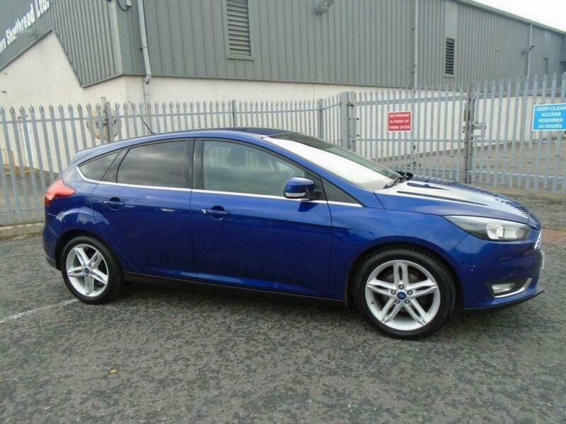 FORD FOCUS 1.5 TDCi 120 Start-Stop Titanium 2014 Diesel Manual in Blue