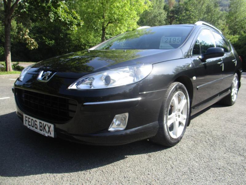 Peugeot 407 black