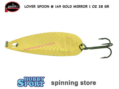 MOLIX LOVER SPOON  COLORE 149 GOLD MIRROR.  28 GR  1 OZ  SPINNING X  LUCCIO