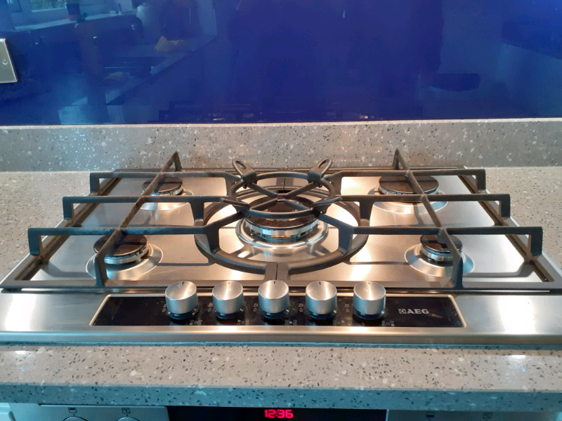 AEG 5 burner gas hob | in Troon, South Ayrshire | Gumtree