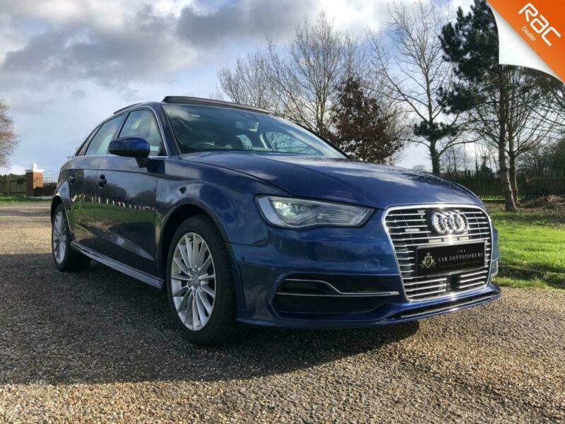 2015 65 Audi A3 E Tron In Blue With Black Interior