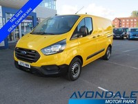 2021 Ford Transit Custom 340 EcoBlue SWB YELLOW EURO 6 VAN WITH AIR CON REAR TAI