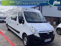 2016 Vauxhall Movano 2.3 CDTi F3500 L3H2 Crew Van [9-Seat] Panel Van Diesel Manu