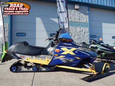 2002 Polaris Edge X 600 Blue / Yellow