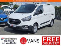 2021 Ford Transit Custom 2.0 EcoBlue 130ps Low Roof Leader Van PANEL VAN DIESEL 