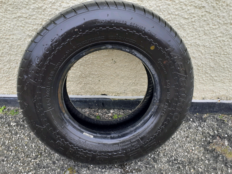 TRAILER TYRE 145/80/10 in St Agnes, Cornwall Gumtree