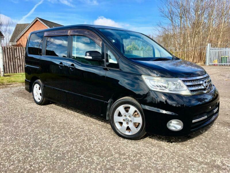 2009 Nissan Serena 2009 Fresh Import Highway star 2.0 litre Auto 8seat MPV Low M in Wishaw