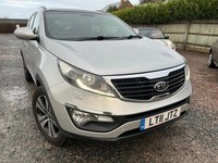 2011 Kia Sportage 1.7 CRDi ISG 3 5dr [Sat Nav] ESTATE DIESEL Manual