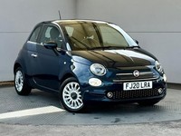 2020 Fiat 500 1.0 MHEV Lounge  3dr (70 bhp) [Service History, Rear Sensors, Crui