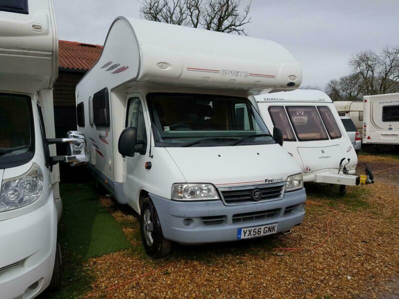 2007 Sprite Firebrand 630 6 Berth Motorhome on Fiat DUCATO 18 JTD XLWB