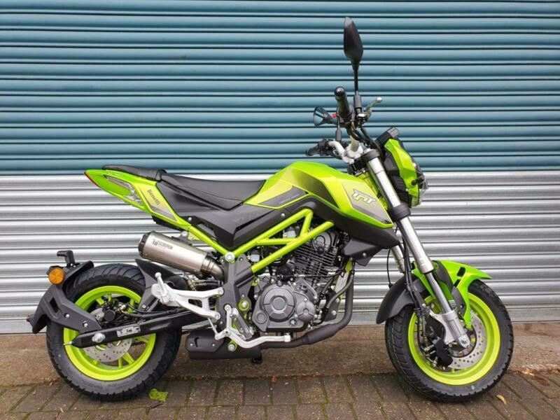 benelli tnt 125 green